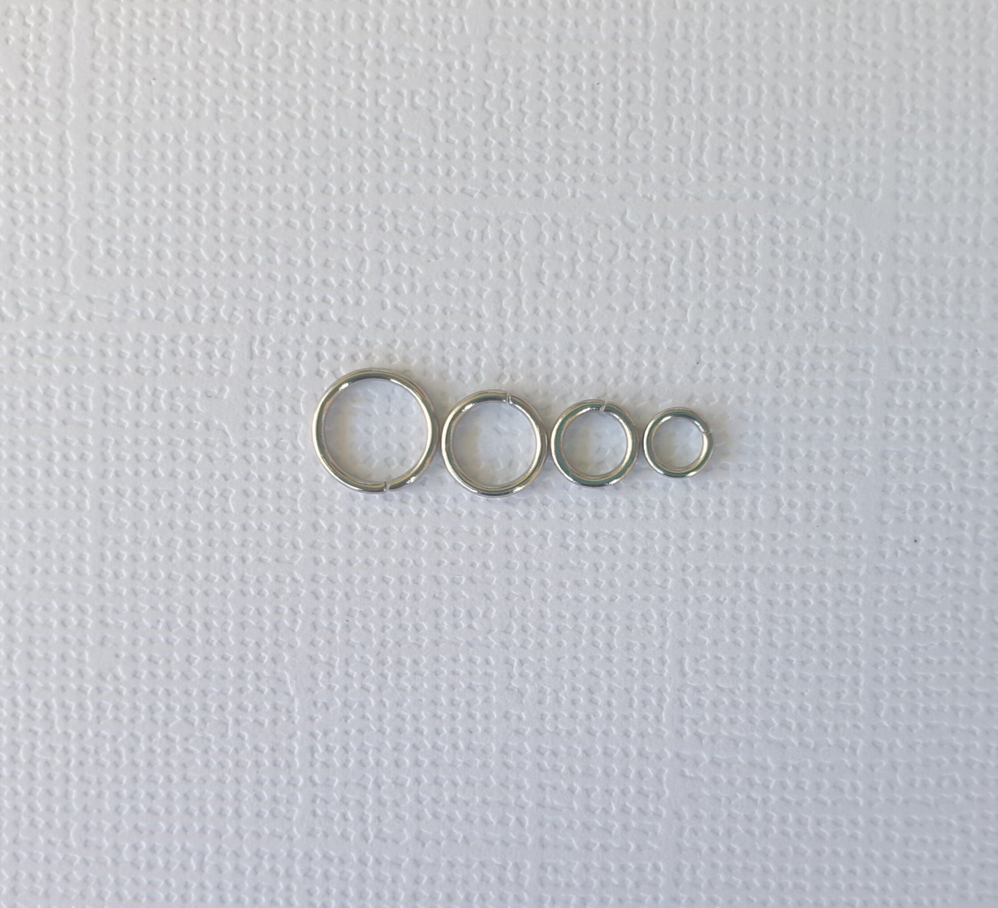 100pcs Stainless Steel Jump Rings, Jewellery Making Connectors, Split Rings, Accessories for Diy Jewellery, Jewellery Findings australia
