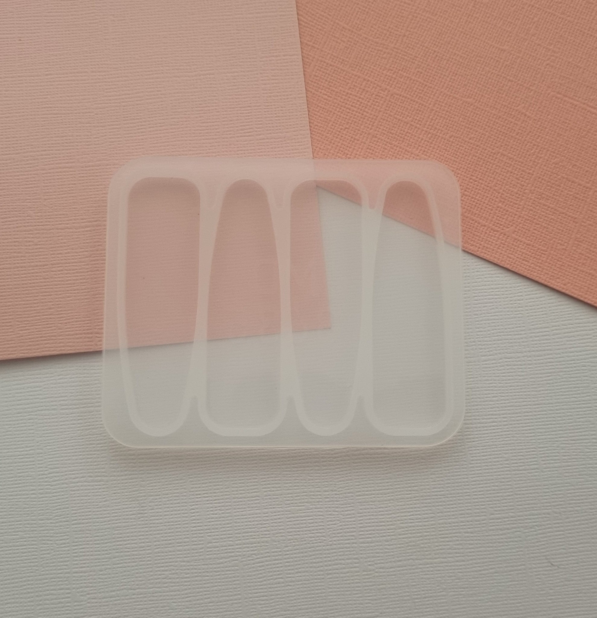 1pcs - 4 section Barrette silicone mold, hair clip mold, Epoxy Resin Hair Clip, Silicone Mold, DIY Hair Clip,  DIY silicone mold