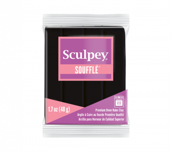 Sculpey Soufflé™ Oven Bake Clay - 1.7oz - Poppy Seed