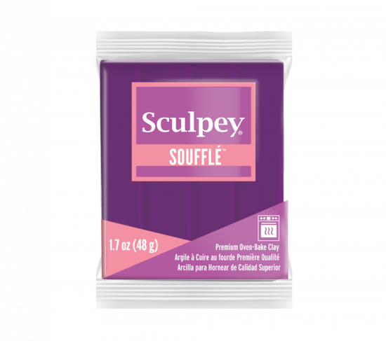 Sculpey Soufflé™ Oven Bake Clay - 1.7oz - Grape