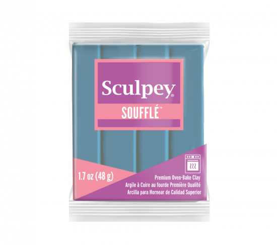 Sculpey Soufflé™ Oven Bake Clay - 1.7oz - Bluestone