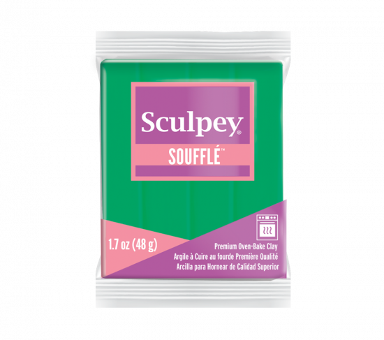 Sculpey Soufflé™ Oven Bake Clay - 1.7oz - Shamrock