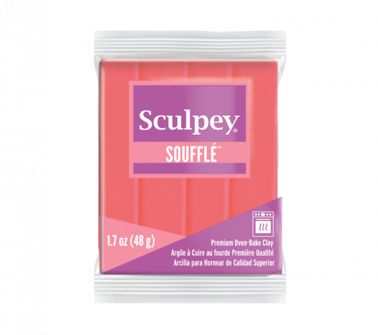 Sculpey Soufflé™ Oven Bake Clay - 1.7oz - Mandarin