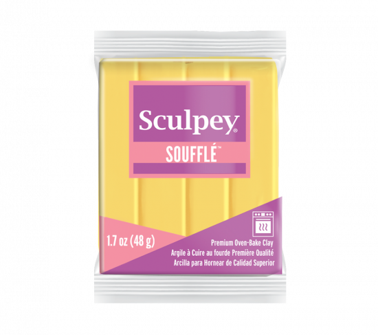Sculpey Soufflé™ Oven Bake Clay - 1.7oz - Canary