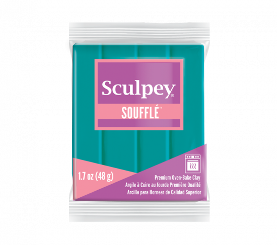 Sculpey Soufflé™ Oven Bake Clay - 1.7oz - Sea Glass