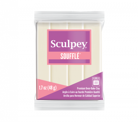 Sculpey Soufflé™ Oven Bake Clay - 1.7oz - Ivory