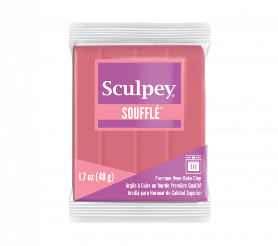 Sculpey Soufflé™ Oven Bake Clay - 1.7oz - Guava