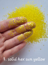 50g Solid Colours Hexagon Glitter sequin Mixed shape