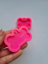 1pc dog bone keychain, dog tag mold, shiny Silicone mold, Clay DIY Jewelry Making, glitter epoxy Resin mould, Jewellery supplies australia