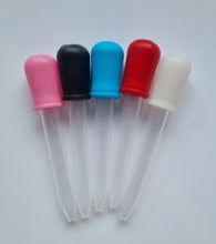 2pcs 5ml Clear Silicone Resin Dropper