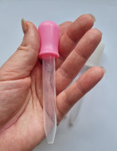 2pcs 5ml Clear Silicone Resin Dropper