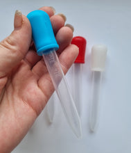 2pcs 5ml Clear Silicone Resin Dropper