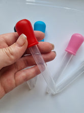 2pcs 5ml Clear Silicone Resin Dropper