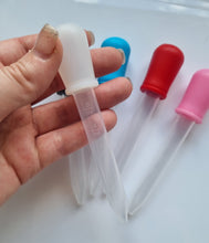 2pcs 5ml Clear Silicone Resin Dropper