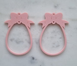 10pcs Easter Egg Basket Laser Cut Acrylic