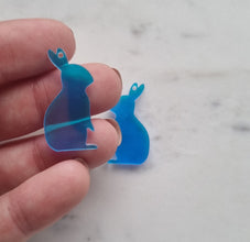 10pcs (5pr) Laser Cut Easter Bunny With Hole