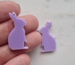 10pcs (5pr) Laser Cut Easter Bunny With Hole