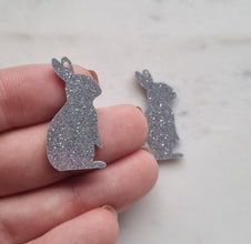 10pcs (5pr) Laser Cut Easter Bunny With Hole
