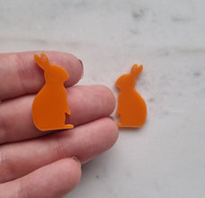 10pcs (5pr) Laser Cut Easter Bunny With Hole