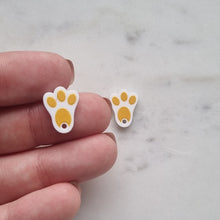 10pcs (5pr) UV Printed Laser Cut Bunny Feet With Hole