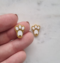 10pcs (5pr) UV Printed Laser Cut Bunny Feet With Hole