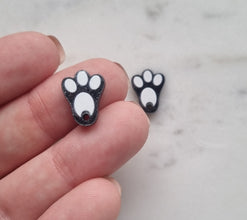 10pcs (5pr) UV Printed Laser Cut Bunny Feet With Hole