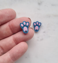 10pcs (5pr) UV Printed Laser Cut Bunny Feet With Hole