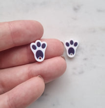 10pcs (5pr) UV Printed Laser Cut Bunny Feet With Hole