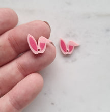 10pcs (5prs) UV Printed Laser Cut Acrylic Bunny Ears With Hole