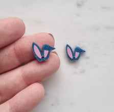 10pcs (5prs) UV Printed Laser Cut Acrylic Bunny Ears With Hole