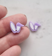 10pcs (5prs) UV Printed Laser Cut Acrylic Bunny Ears With Hole