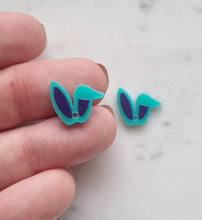 10pcs (5prs) UV Printed Laser Cut Acrylic Bunny Ears With Hole