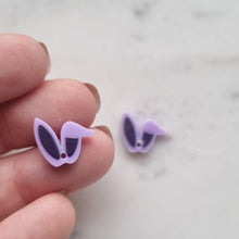 10pcs (5prs) UV Printed Laser Cut Acrylic Bunny Ears With Hole