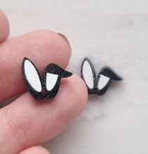 10pcs (5prs) UV Printed Laser Cut Acrylic Bunny Ears With Hole