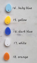 10pcs (5prs) Laser Cut Acrylic Eggs with Holes