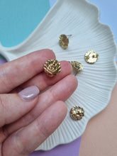 14mm 6pcs (3prs) Zinc Alloy Earring connector, Seashell