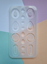 1pcs Mutli-Dangle earring silicone mould.