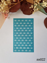 SS022 Sun Rise Pattern Silk Screen