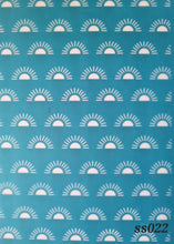 SS022 Sun Rise Pattern Silk Screen