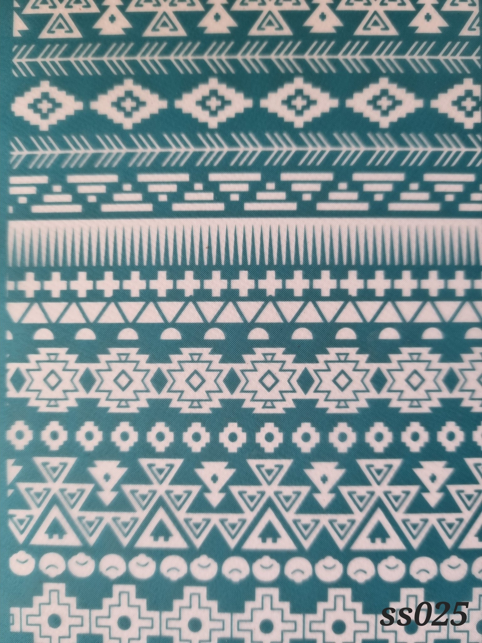 SS025 Ancient Aztec Pattern Silk Screen