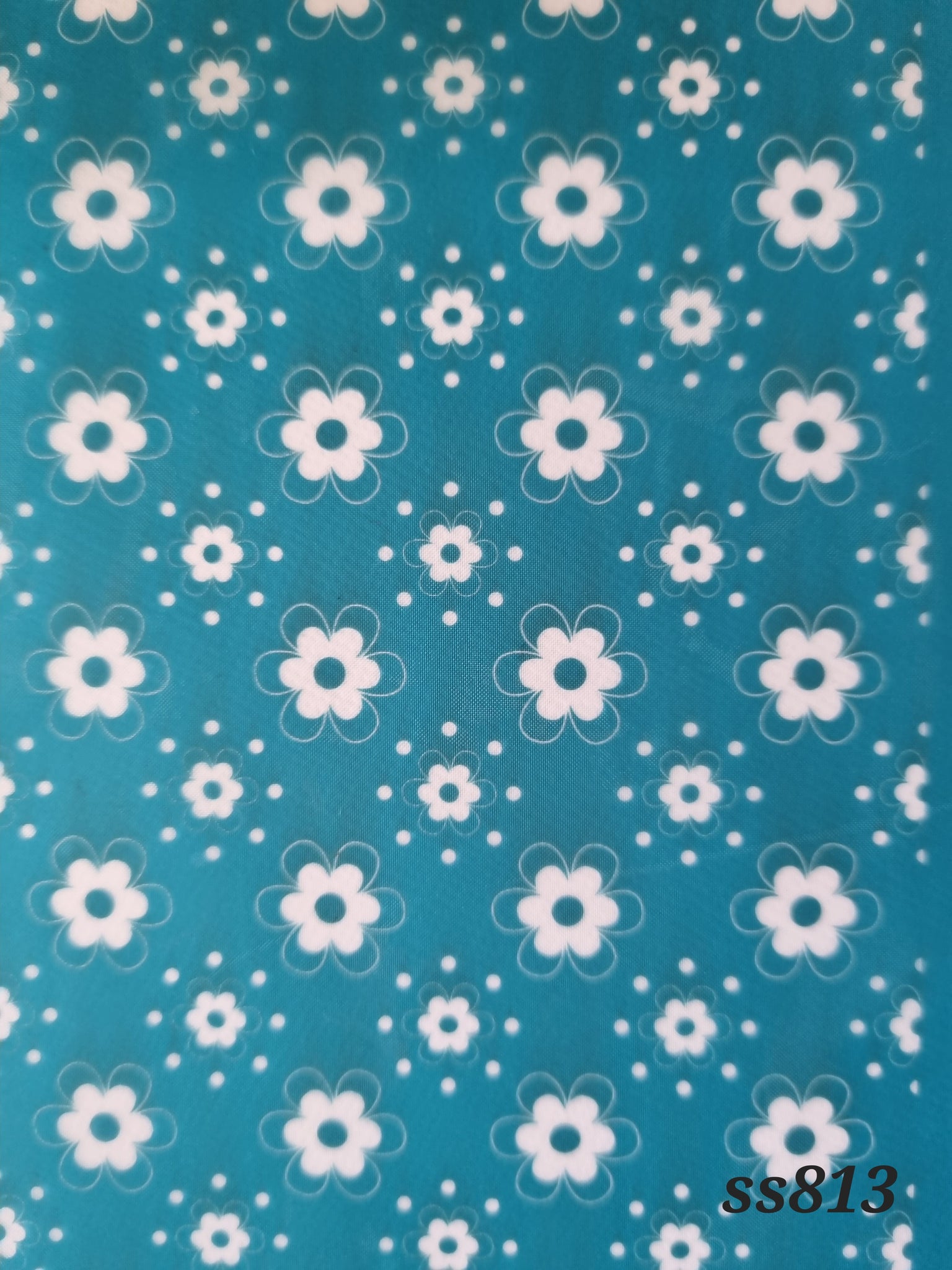 SS813 Retro Flowers Pattern Silk Screen