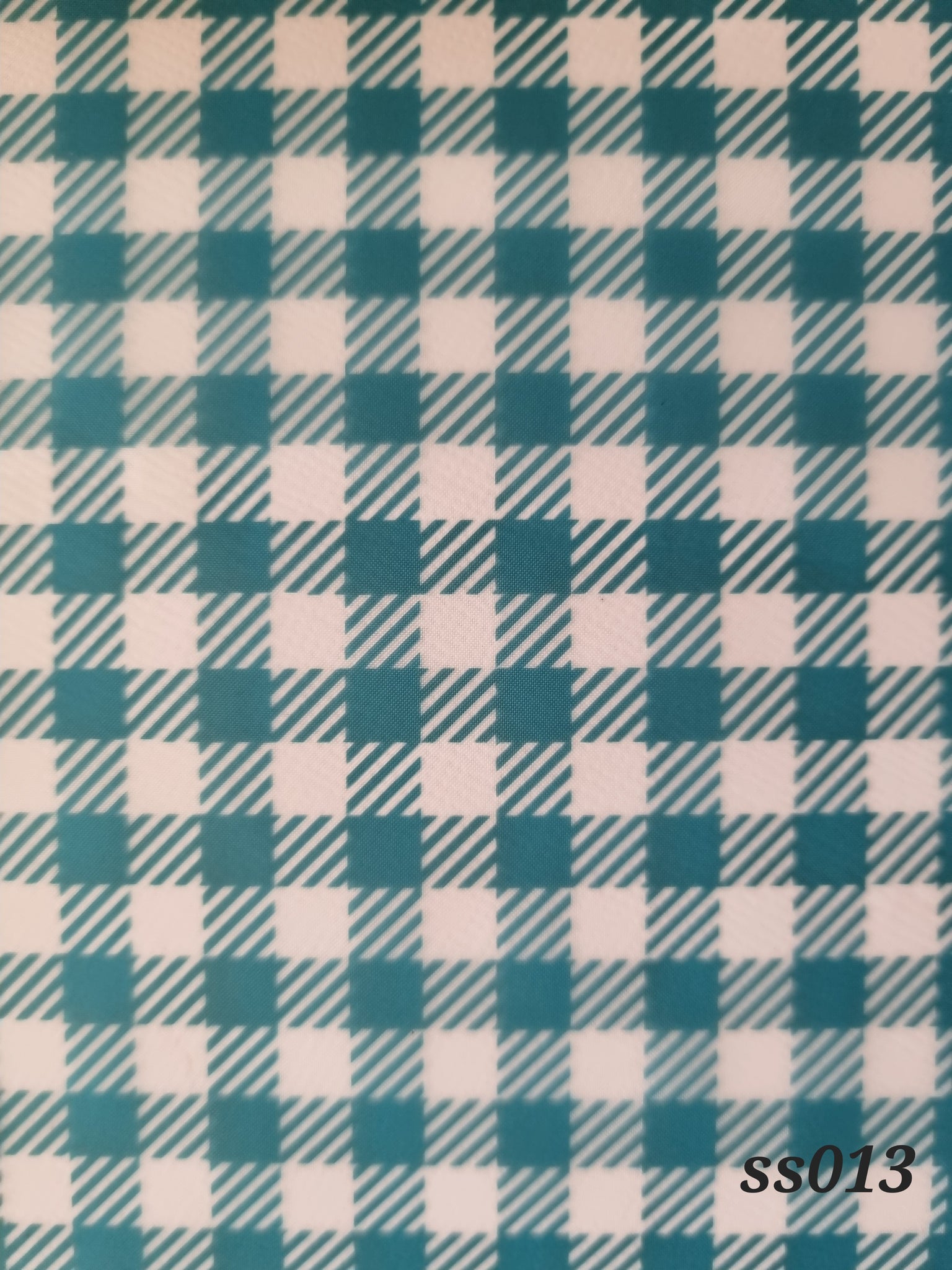 SS013 Fuzzy Checkers Pattern Silk Screen