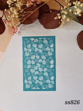 SS826 Monsteria Palm Pattern Silk Screen