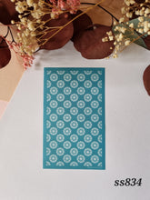 SS834 Daisy Lane Pattern Silk Screen