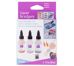 Liquid Sculpey® Multi-Pack - Metallics