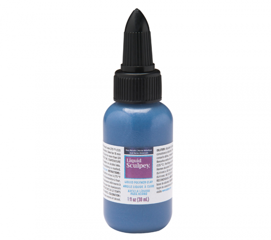 Sculpey Liquid Bakeable Clay Navy Metallic 1oz 30ml