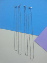 5pcs 45cm, 50cm, 55cm stainless steel chain, necklace diy jewellery findings. extender chain +5cm, adjustable, 1.5mm, 2mm thick australia