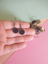 10pcs (5prs) 8/10/12/14mm Yellow gold, Rose Gold, Gun Black, Electroplated Stainless Steel, Earring Hooks, Cabochon Blank Bezel Base