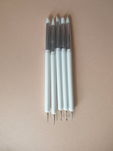 5Pcs Stainless Steel polymer clay tools, Two Head Sculpting tool, Polymer and Soft Pottery Clay Tool, Silicone Modelling, Art Shaper Tools