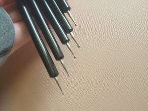 5Pcs Stainless Steel polymer clay tools, Two Head Sculpting tool, Polymer and Soft Pottery Clay Tool, Silicone Modelling, Art Shaper Tools